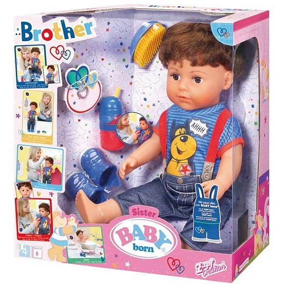 Κούκλα Interactive Brother Baby Born (825365)
